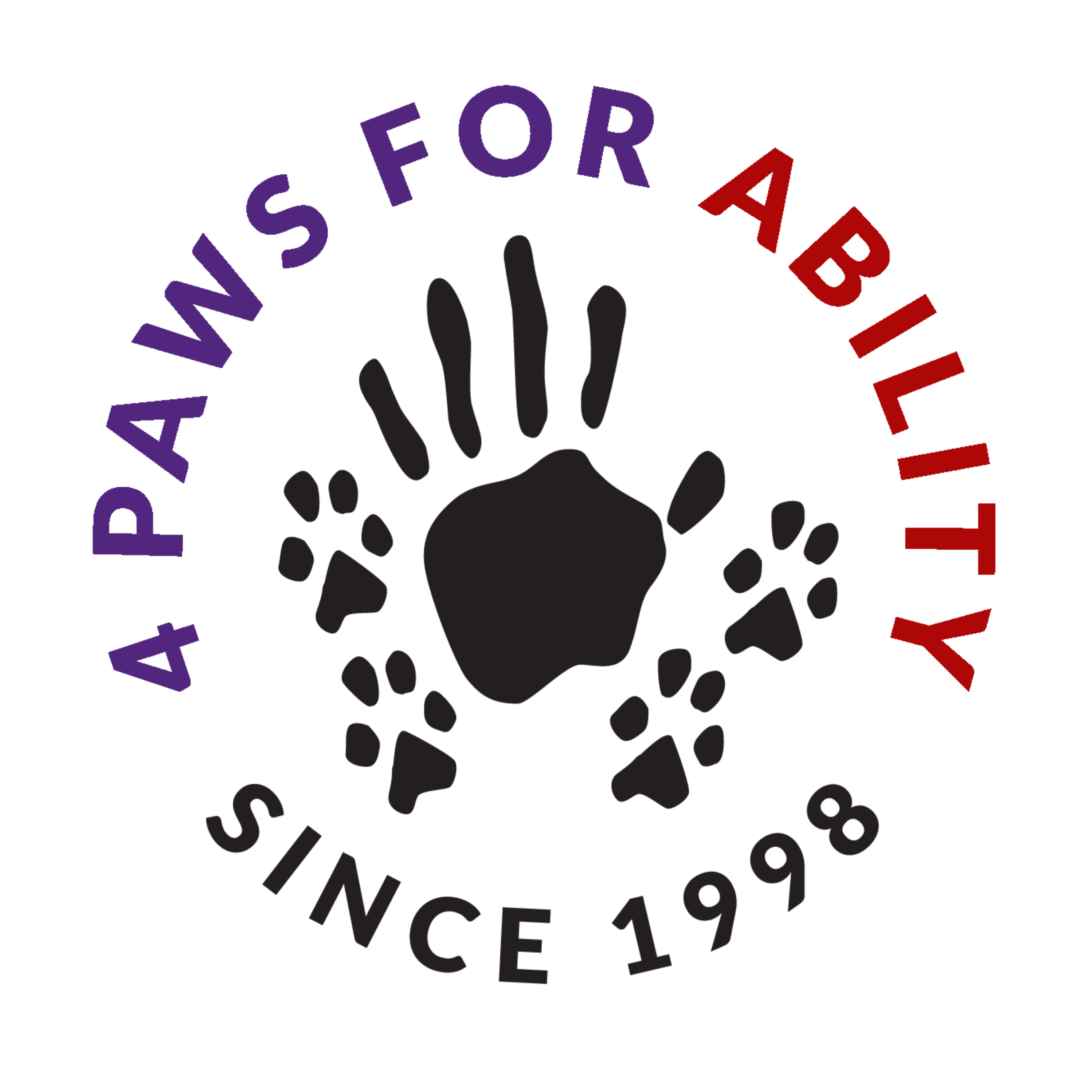 4 Paws for Ability logo