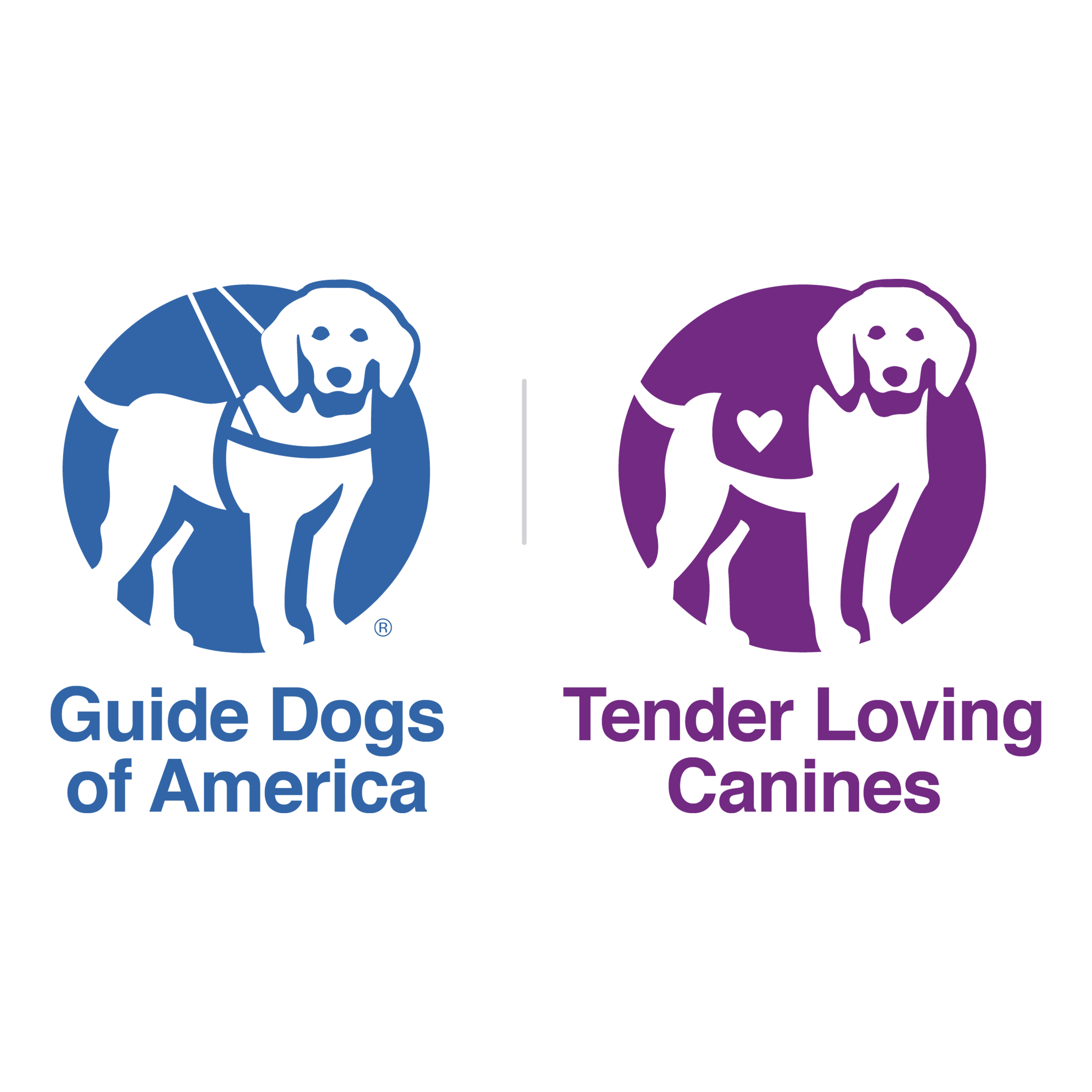 Guide Dogs of America - Tender Loving Canines logo
