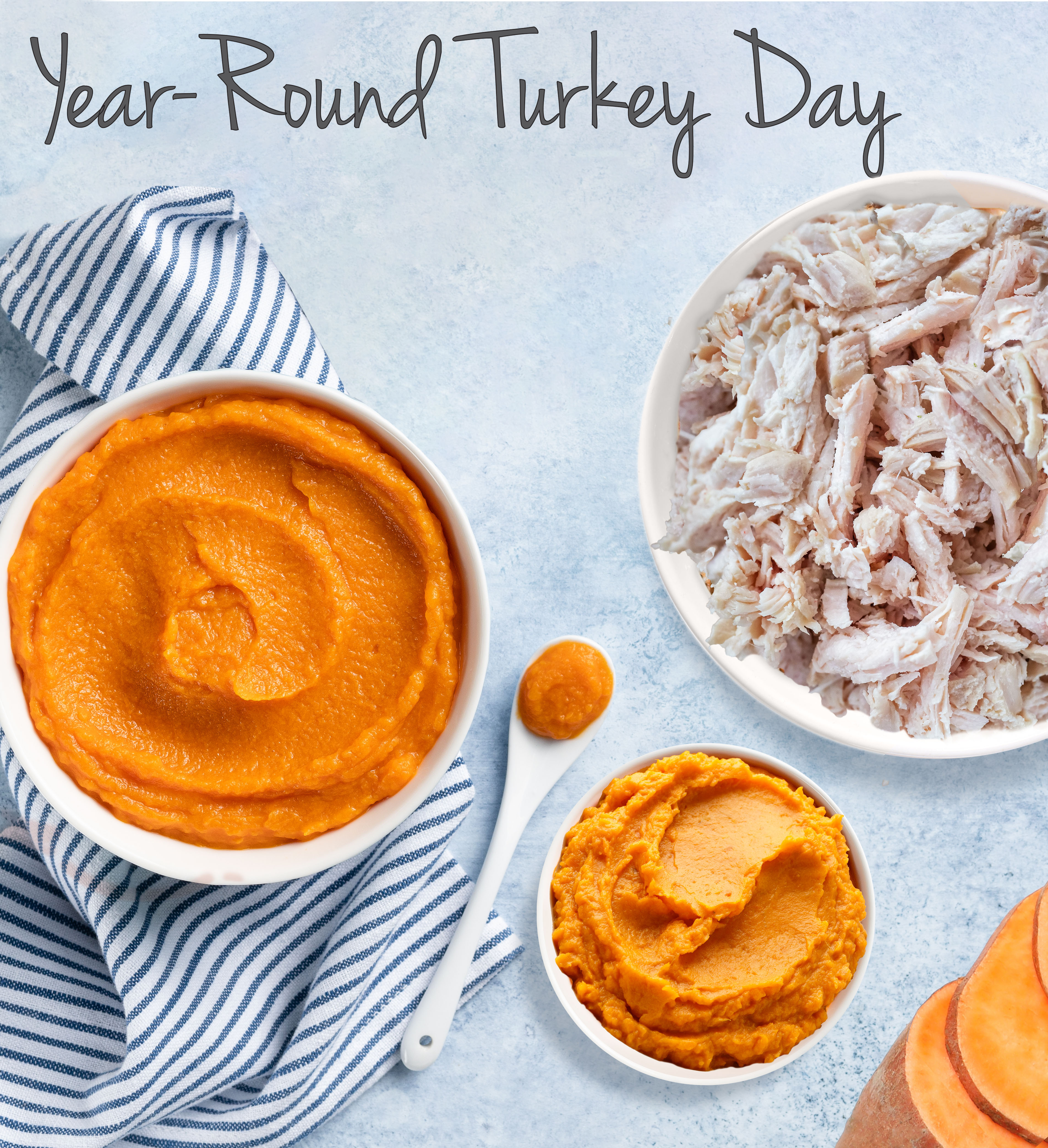 Year Round Turkey Day treat recipe ingredients