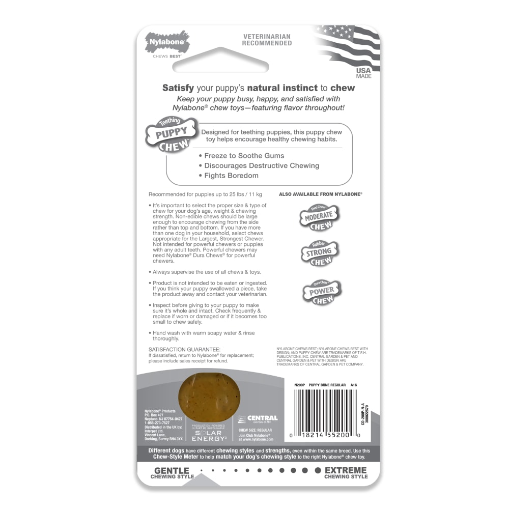 Back view of product in packaging