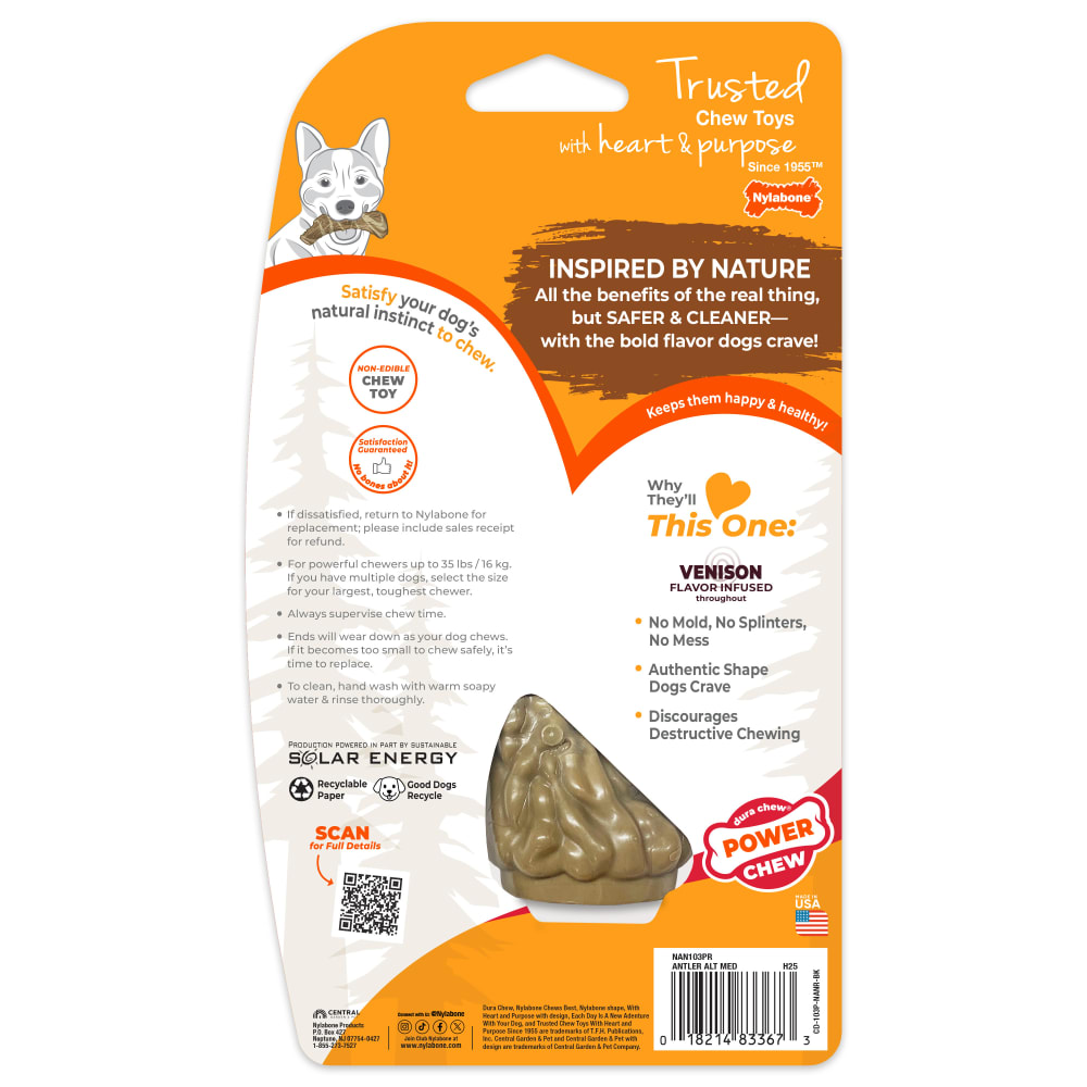 Power Chew Antler Dog Chew Alternative | Nylabone