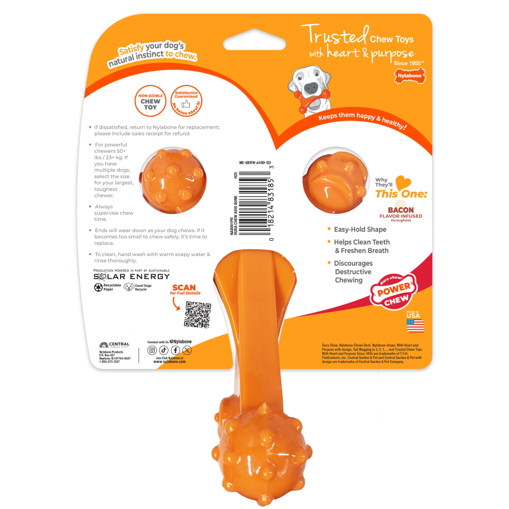 Nylabone Power Chew Axis Bone Dog Chew Toy