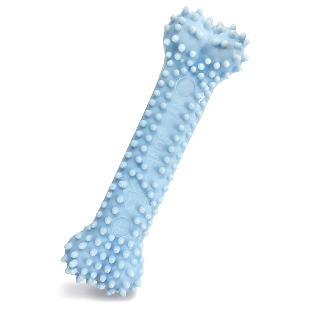 Blue Puppy Chew textured chew toy.
