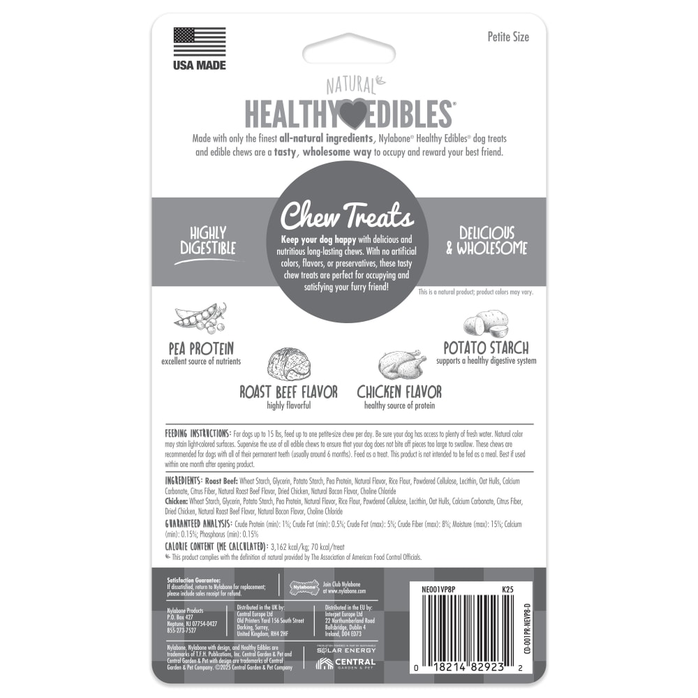 018214829232_Nylabone_Healthy Edibles Variety Pack 8ct Petite_InPackagingBack