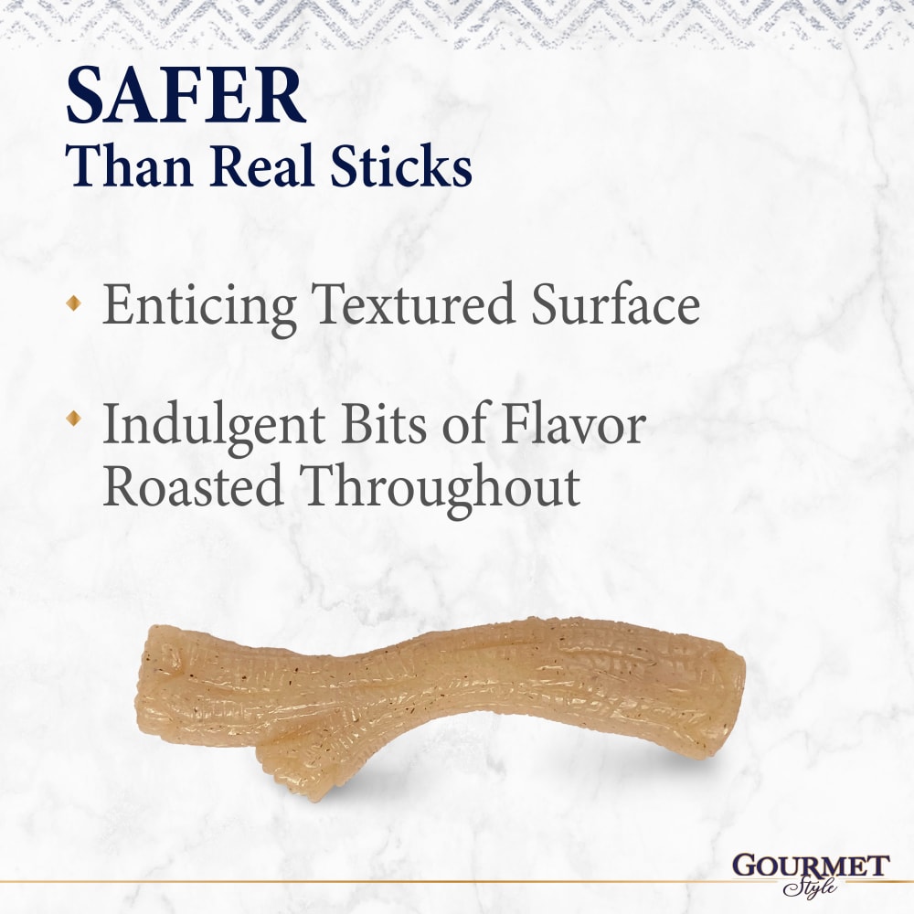 Nylabone Gourmet Style Medium Chicken Stick Features and Benefits