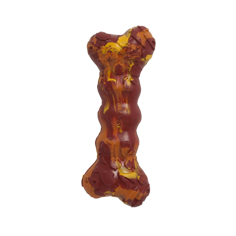 018214835745-nylabone-ham-and-cheesy-potatoes-flavor-frenzy-rubber-dog-chew-toy-out-of-box-front