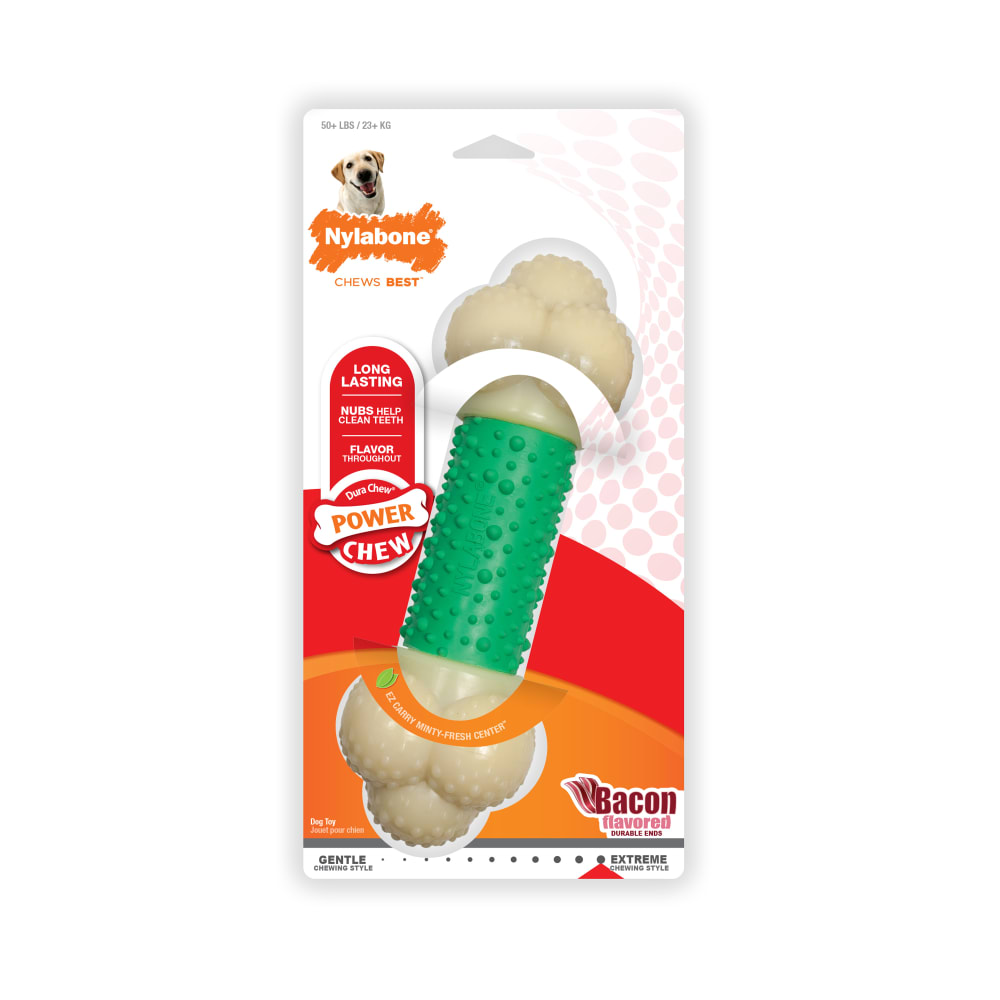 Power Chew Double Action Durable Dog Toy Nylabone