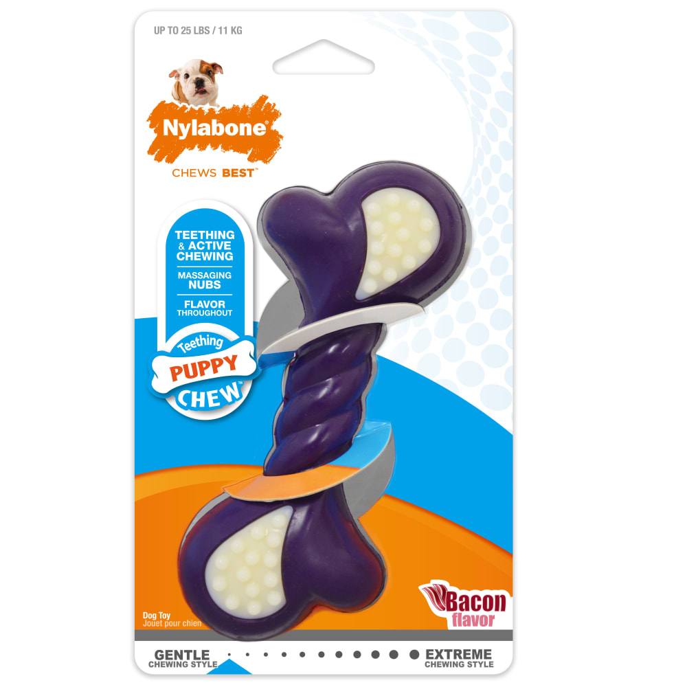 Puppy Chew Double Action Teething Toy Nylabone