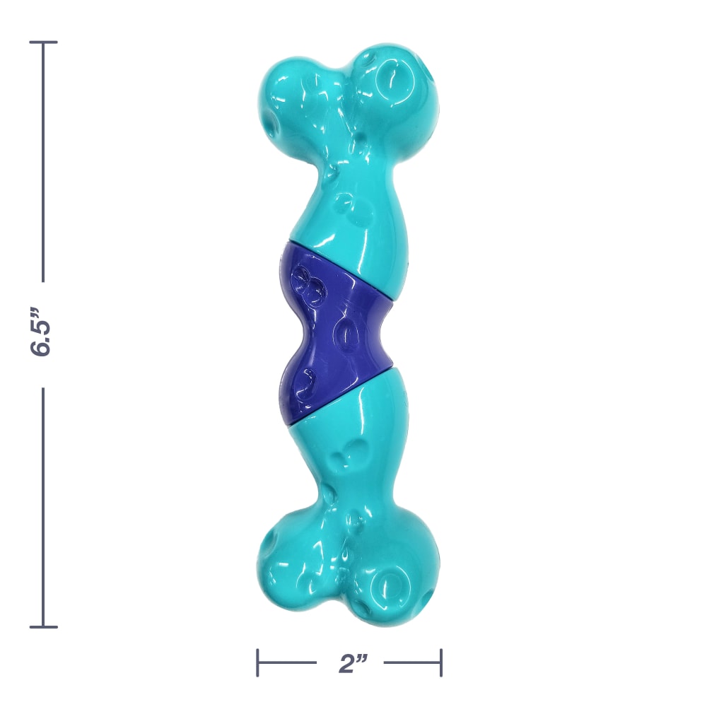 Nylabone Power Chew Twist N Chew Puzzle Toy Phase2 dimensions