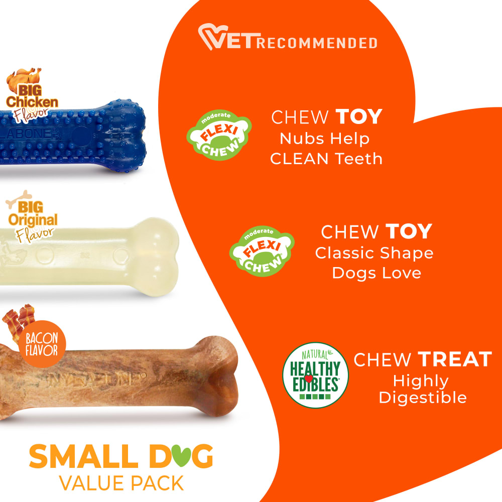 Healthy Edibles and Flexi Chew Value Pack | Nylabone