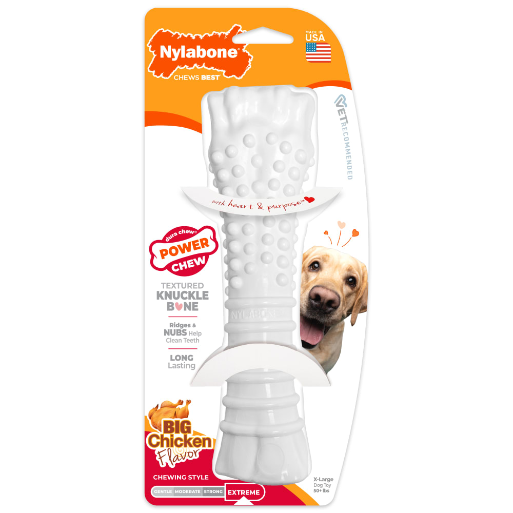 Power Chew Textured Knuckle Bone | Nylabone